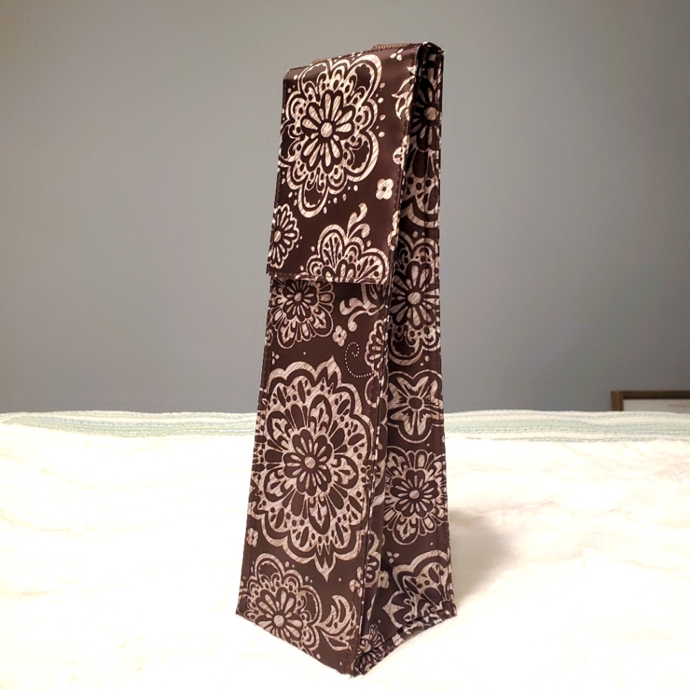 ThirtyOne Wine Thermal, Brown Paisley, Like New
